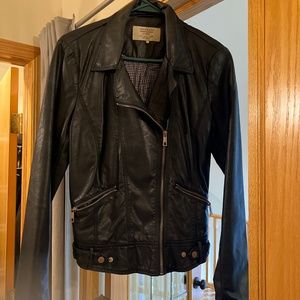 Zara Vegan Leather Jacket